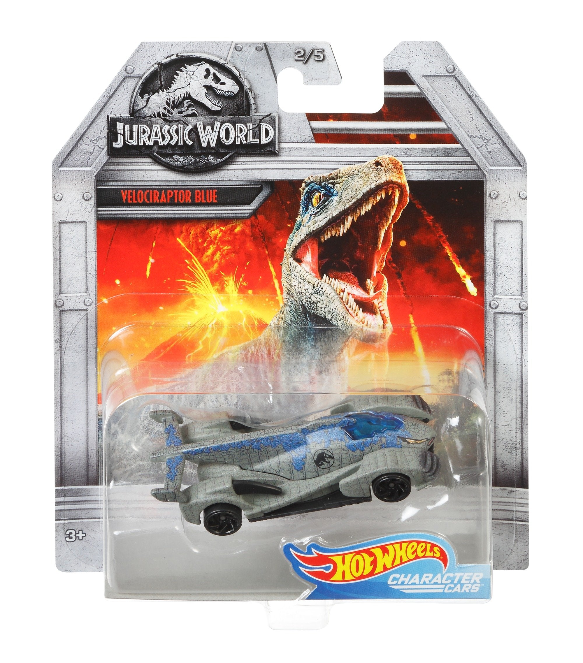 Hot Wheels Jurrasic World Velociraptor Blue, vehicle– MarvelsAura