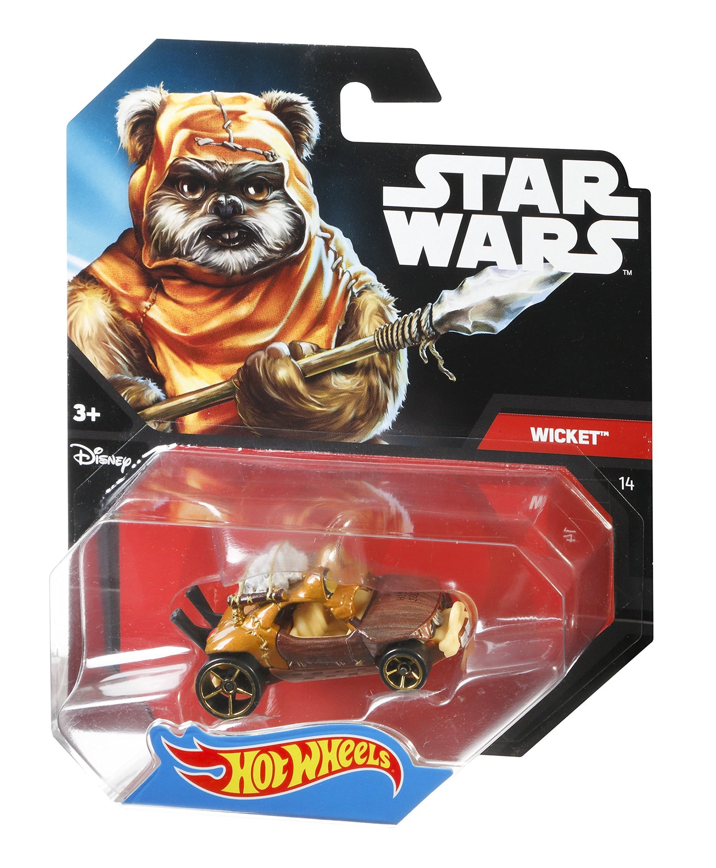 Hot Wheels Star Wars Wicket Character Car