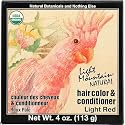 LIGHT MOUNTAIN Organic Strawberry Henna Hair Color, 4 OZ