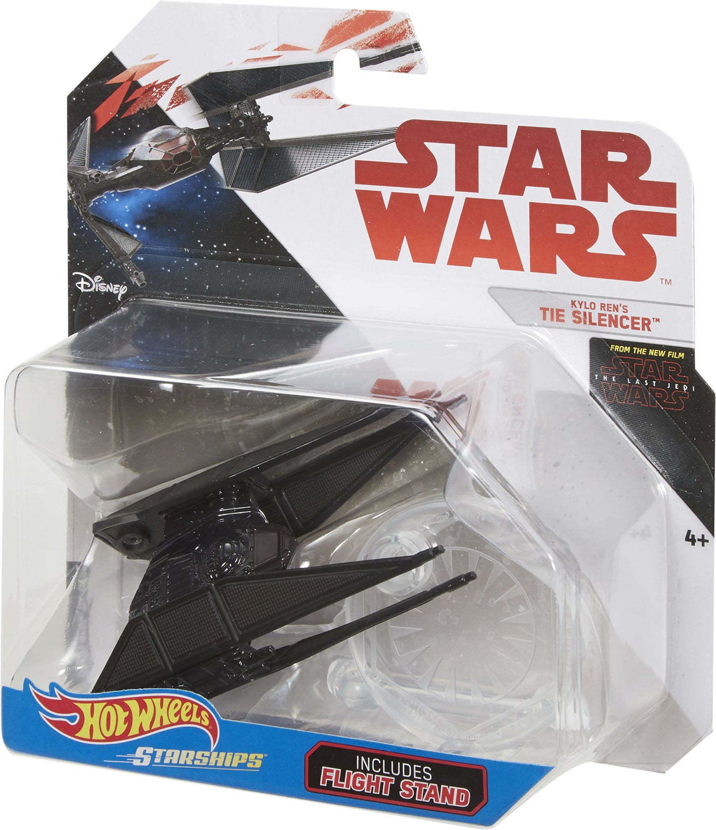 Hot Wheels Star Wars Kylo Ren's TIE Silencer, Vehicle