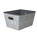 Laura Ashley Grommet Storage Bin, Medium (LA-95612)
