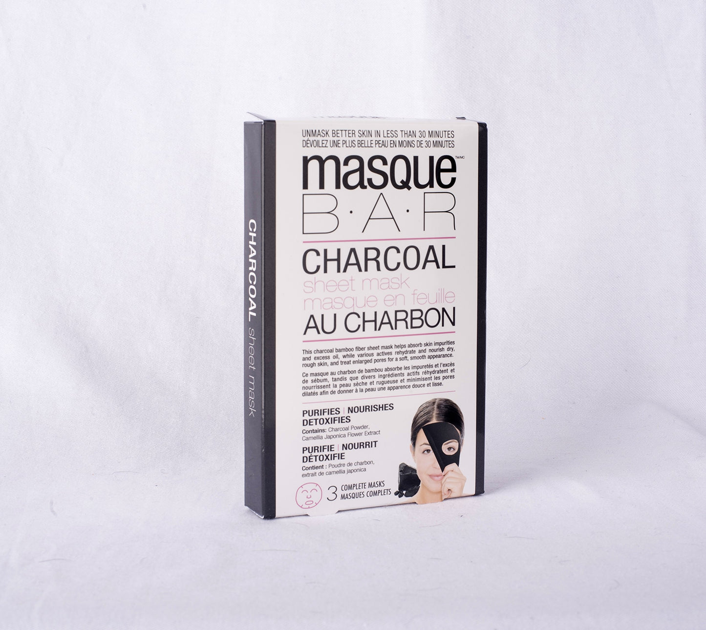 Masque Bar Charcoal Sheet Mask - 3 Pack