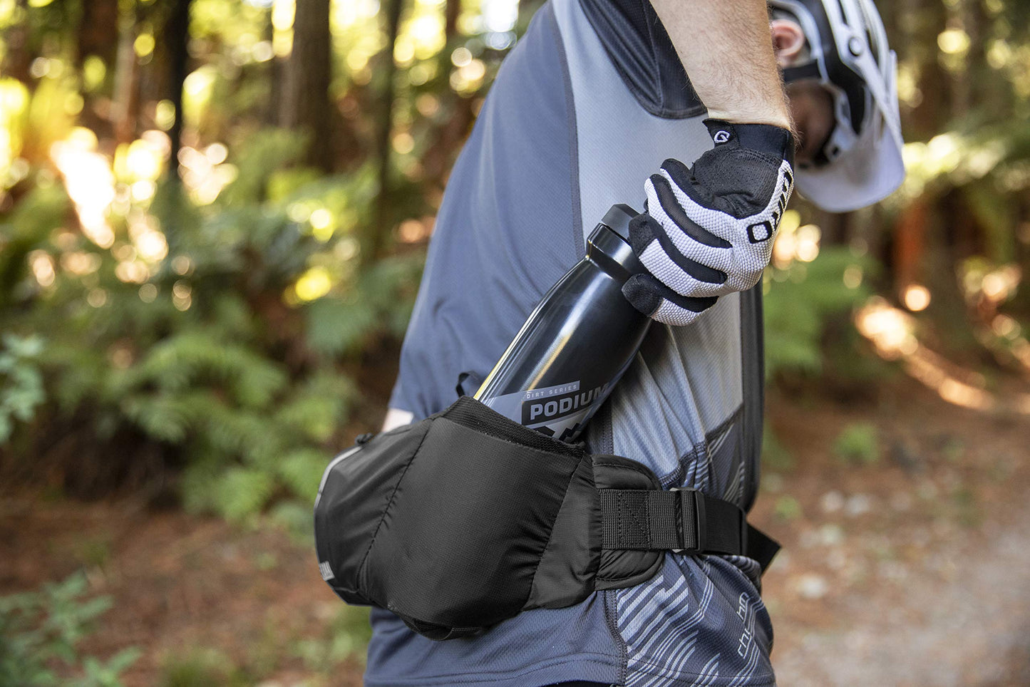 CamelBak Podium Dirt Series Mountain Bike Mud Cap Squeeze Water Bottle Lime, 21oz