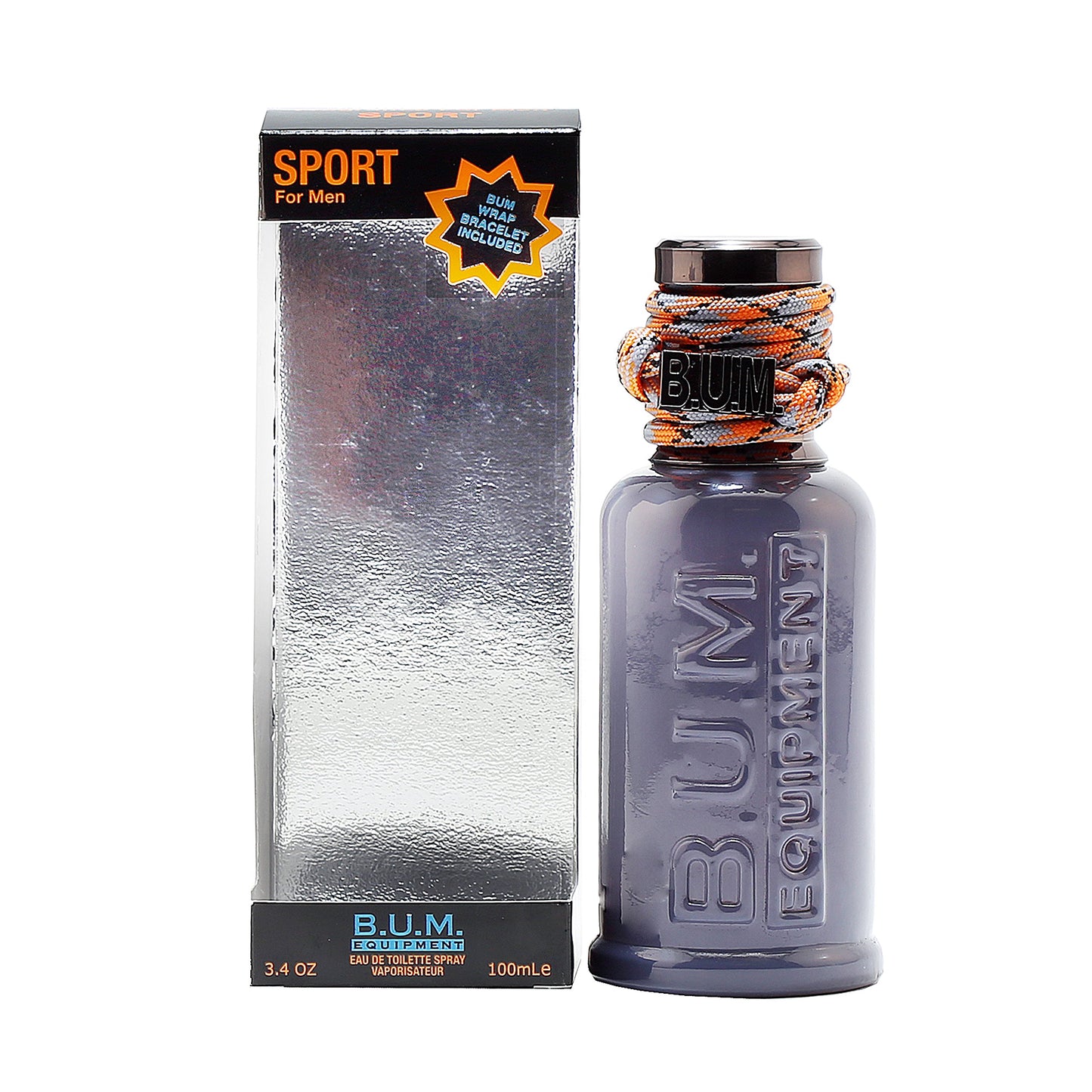 BUM EQUIPMENT Eau de Toilette Spray For Men, Sport, 3.4 Fluid Ounce
