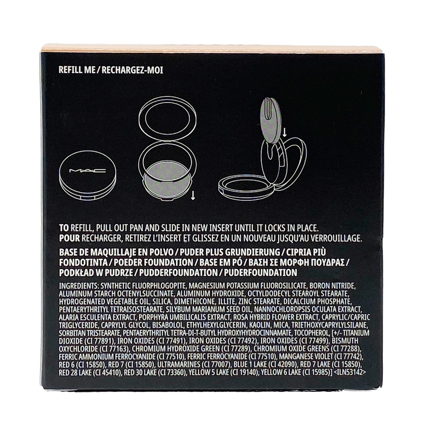 M.A.C Studio Fix Powder Plus Foundation 24 hr Oil Control Refillable - NW22 (Warm beige with rosy undertone for light to medium skin) .42 Oz / 12g