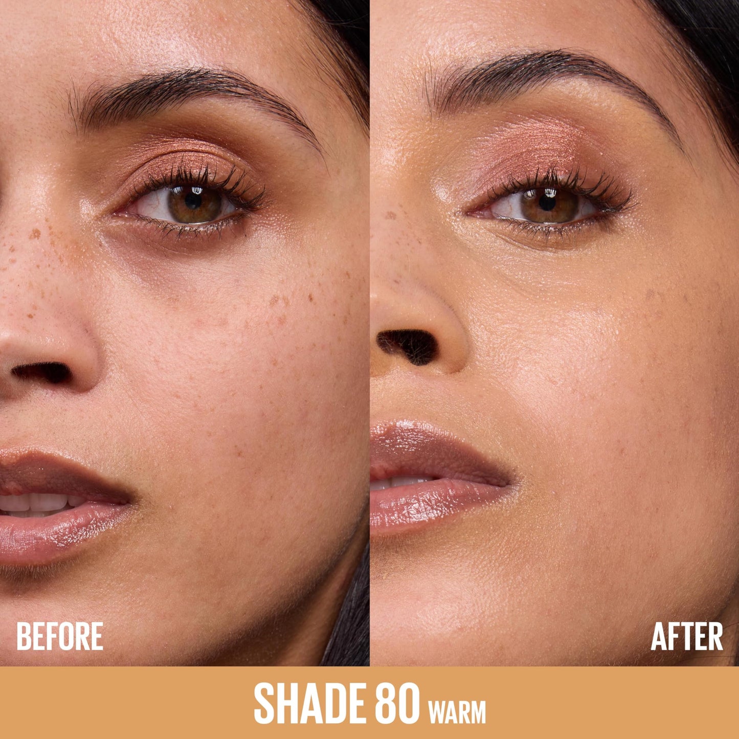 Maybelline Lifter Serum Concealer, Radiant Concealer with Full Coverage, Includes 2% Peptides + Caffeine to Hydrates & Brightens Under Eyes, 80, 1