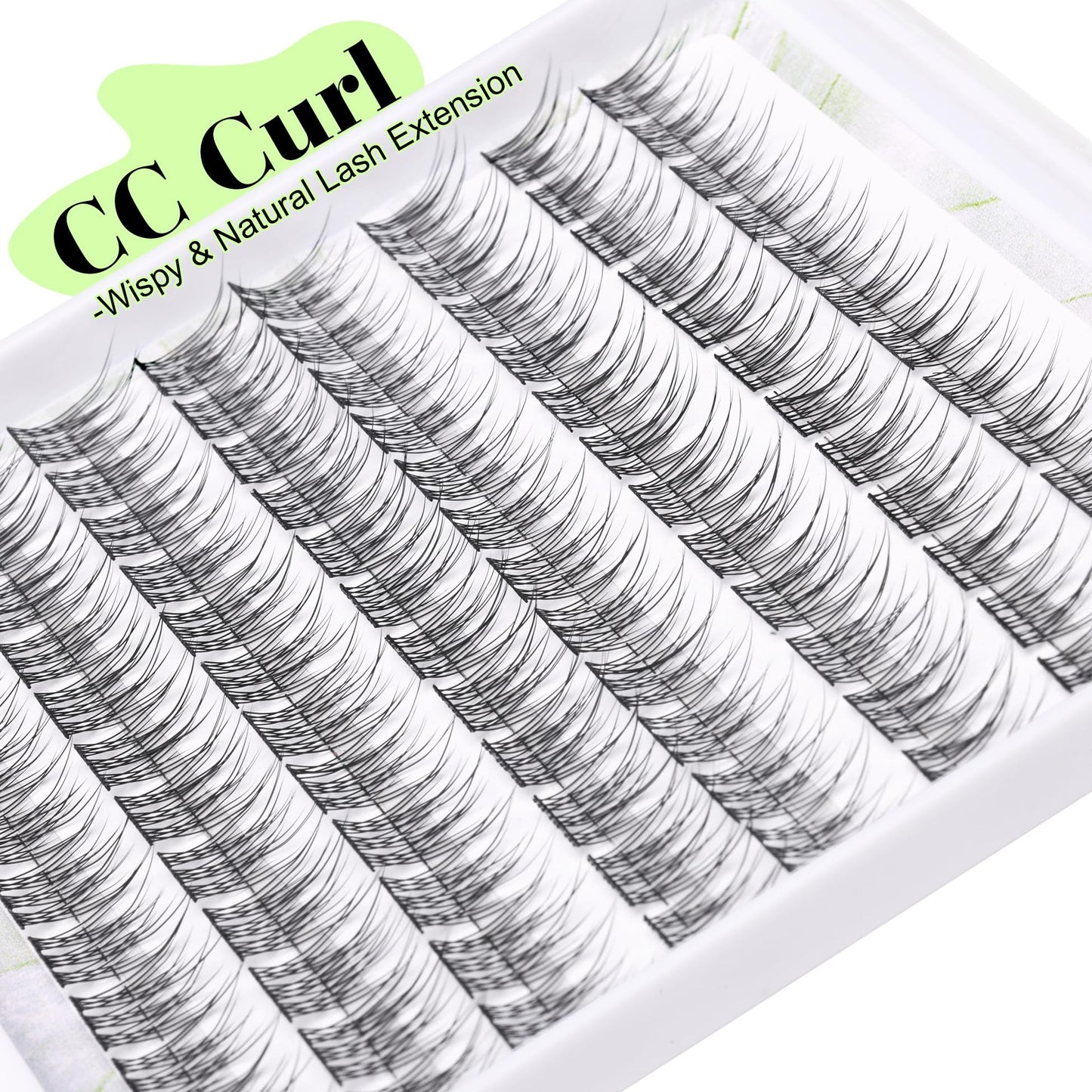 Lash Clusters DIY Lash Extensions Natural Cluster Lashes Eyelash Extensions Wispy Individual Lashes Short 9-11MM Eyelash Clusters Self Application