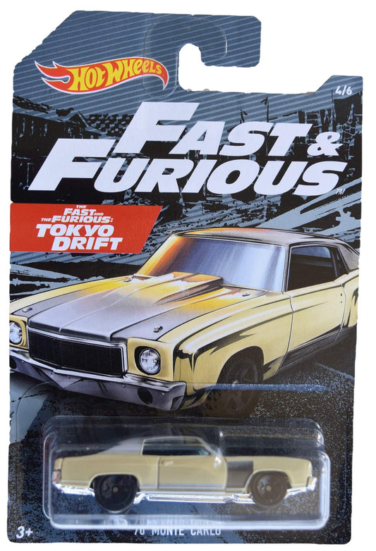 Hot Wheels Fast & Furious '70 Monte Carlo 4/6, tan