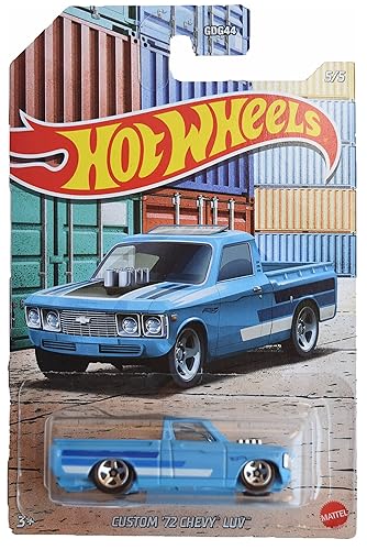 Hot Wheels Custom '72 Chevy Luv, [Blue] 5/5