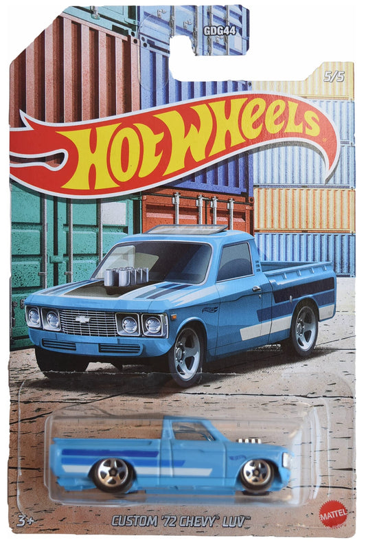 Hot Wheels Custom '72 Chevy Luv, [Blue] 5/5