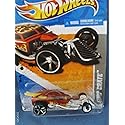 Hot Wheels 2011 HW Video Game Heroes 3/22-225/244 - Surf Crate - RED with Flames. 1:64 Scale