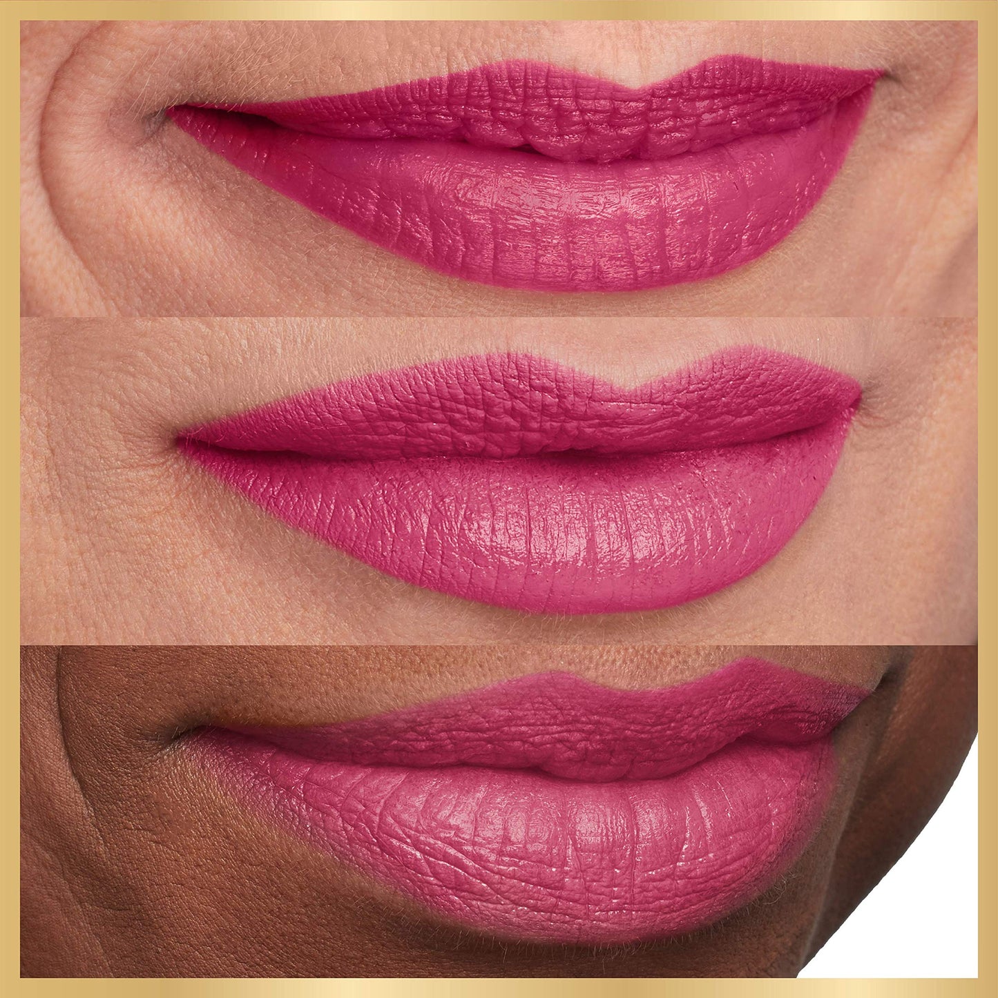 L’Oréal Paris Age Perfect Satin Lipstick with Precious Oils, 206 Vibrant Fuchsia, 0.13 Ounce