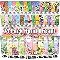 74 Pack Hand Cream Gift Set For Women and Girls,Stocking Stuffers Christmas Gifts Bulk,Appreciation Gifts,Nurses Gifts,Natural Plant Hand Lotion