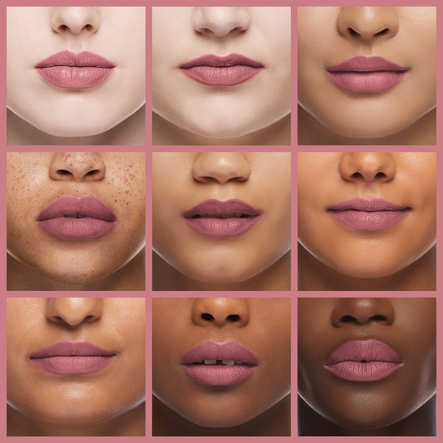 LA Splash Cosmetics Waterproof All Day Wear Liquid Matte Pink Lipstick Classic Hollywood Horror Collection [2017 LIMITED EDITION] (Christine)