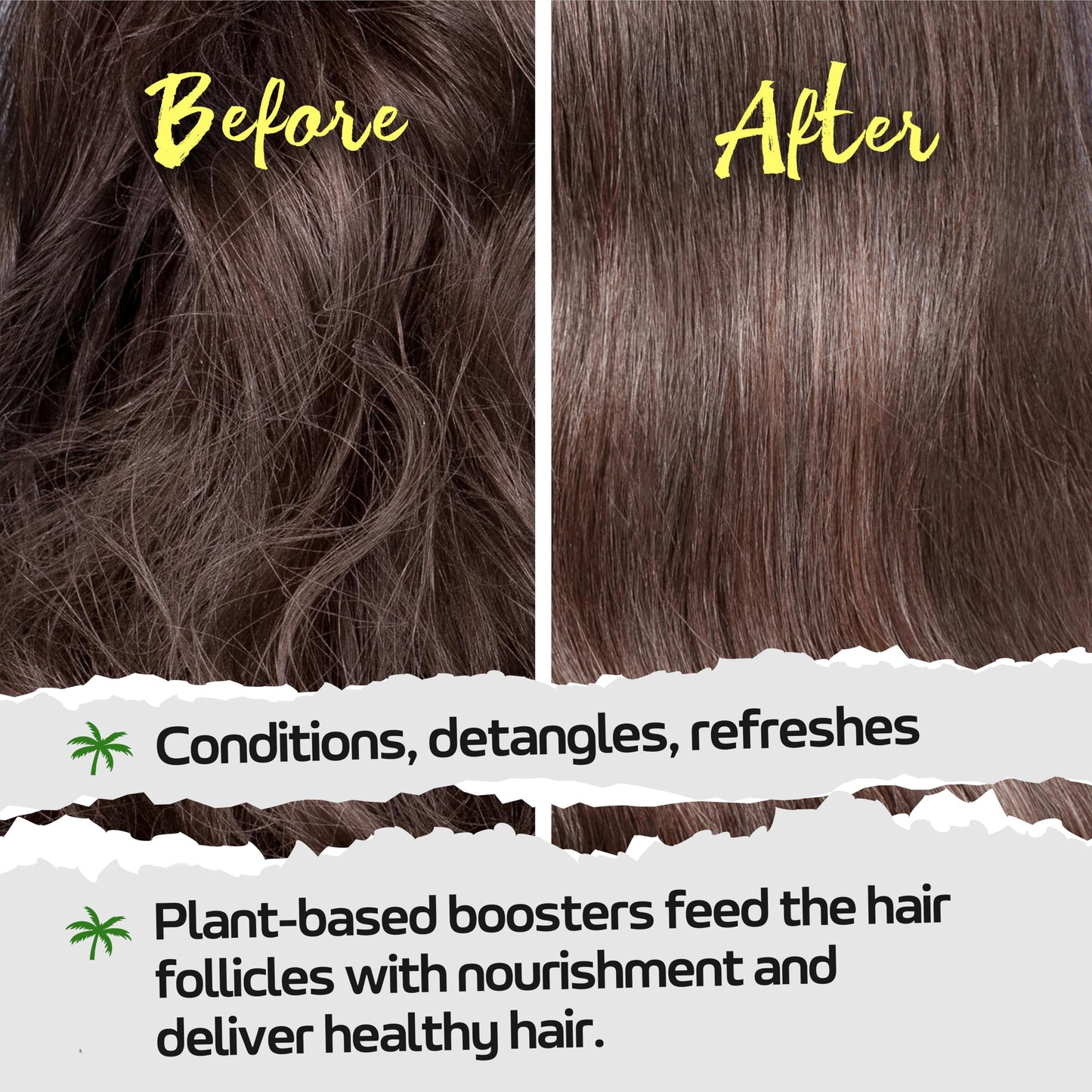 Tropic Isle Living Hair Gro Leave-In Mist 8oz | Jamaican Black Castor Oil with Rose Water, Aloe Vera & Shea Oil Infused | Detangles and Treats Damaged