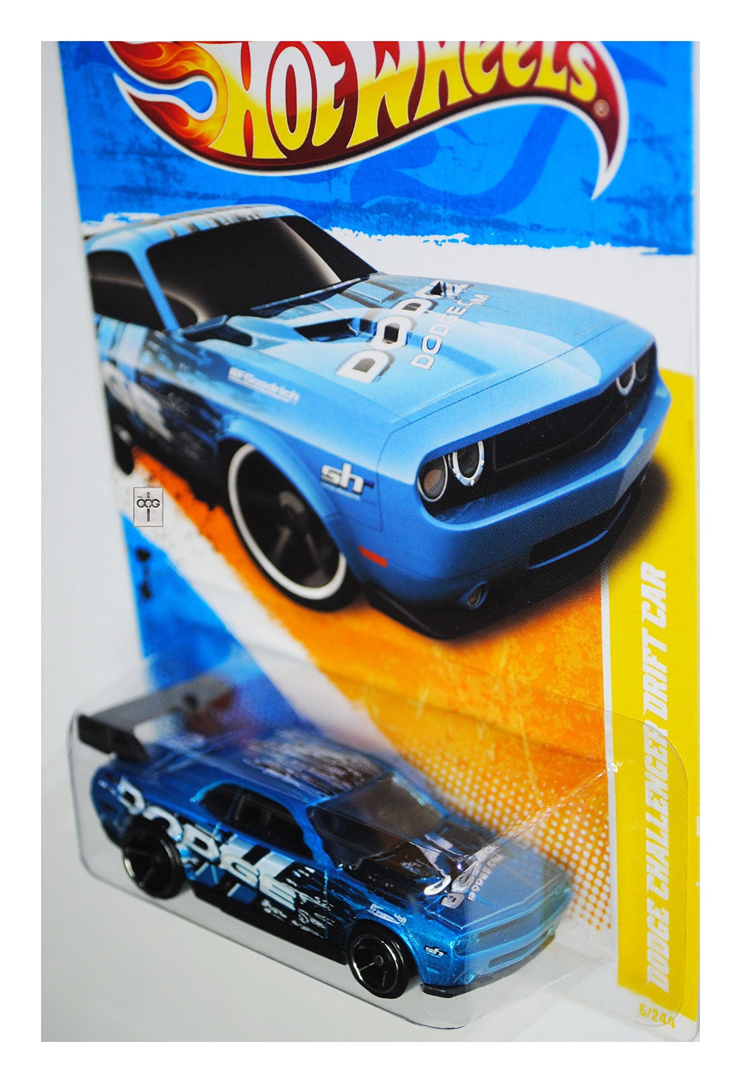 Hot Wheels 2011 2011 New Models Blue Dodge Challenger Drift CAR 6/50
