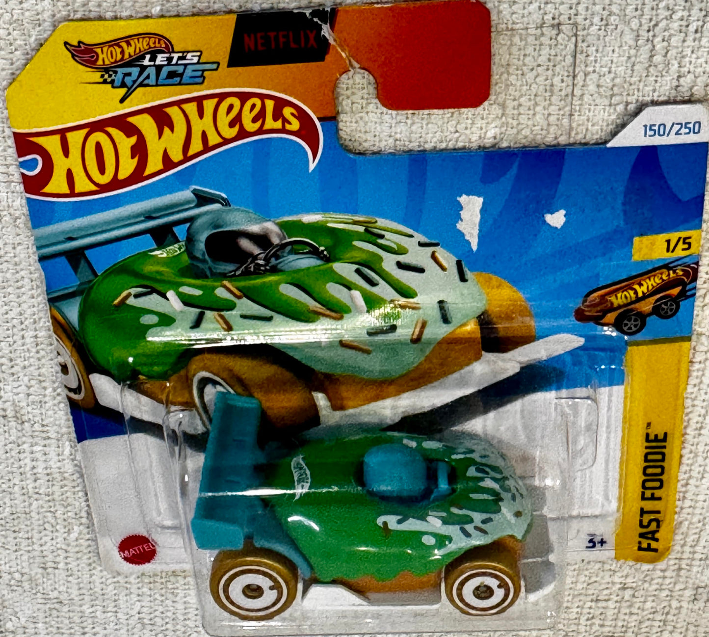 Hot Wheels Donut Drifter Fast Foodie 1:64 Scale Diecast Car