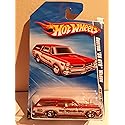 Hot Wheels 2010 City Works 03/10 RED and White City FIRE Department Custom '66 GTO Wagon