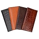 MARSHAL Leather Checkbook Cover Case #156-cr (Burgundy)