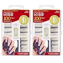 Kiss 100 Tips Curve Overlap Long Length (Pack of 2) Beauty & Personal Care KISS