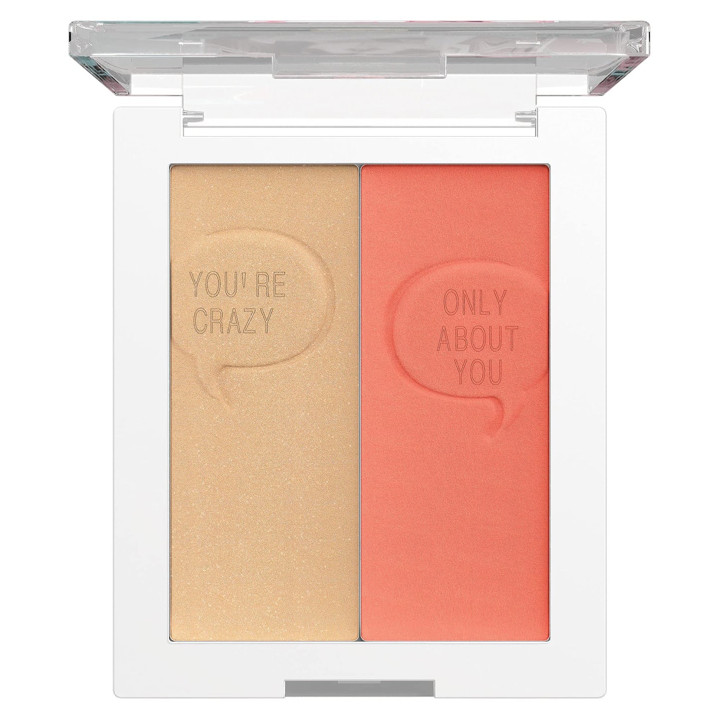 wet n wild Saved By The Bell Highlighter + Illuminator Glow Face Duo, Highlighter Makeup Powder, Illumniator Makeup Powder, Cruelty-Free Makeup
