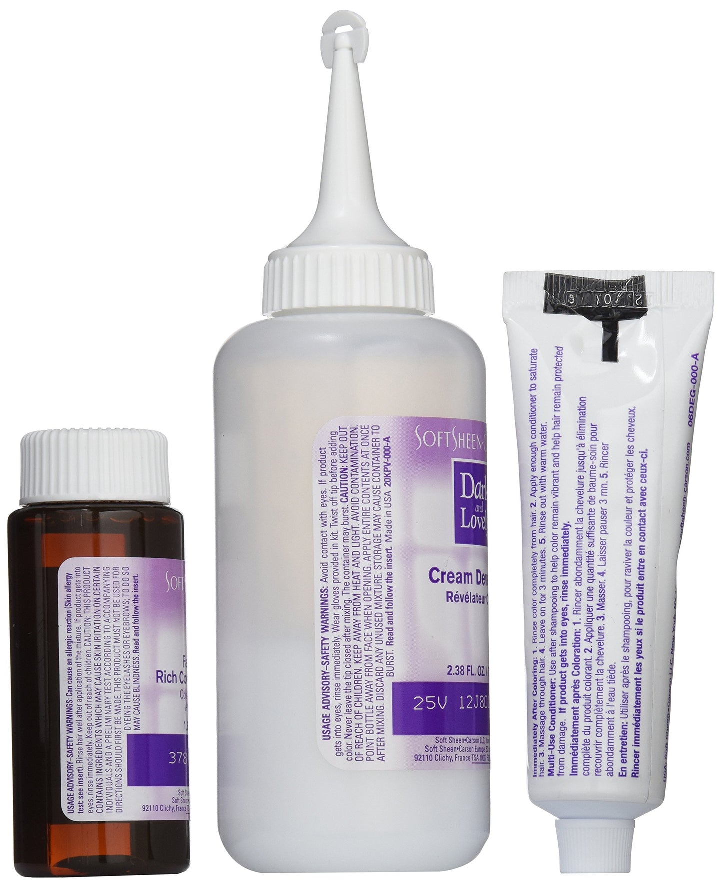 SoftSheen-Carson Long-Lasting True-to-Tone Colour, Permanent, Honey Blonde 378 (Pack of 3)