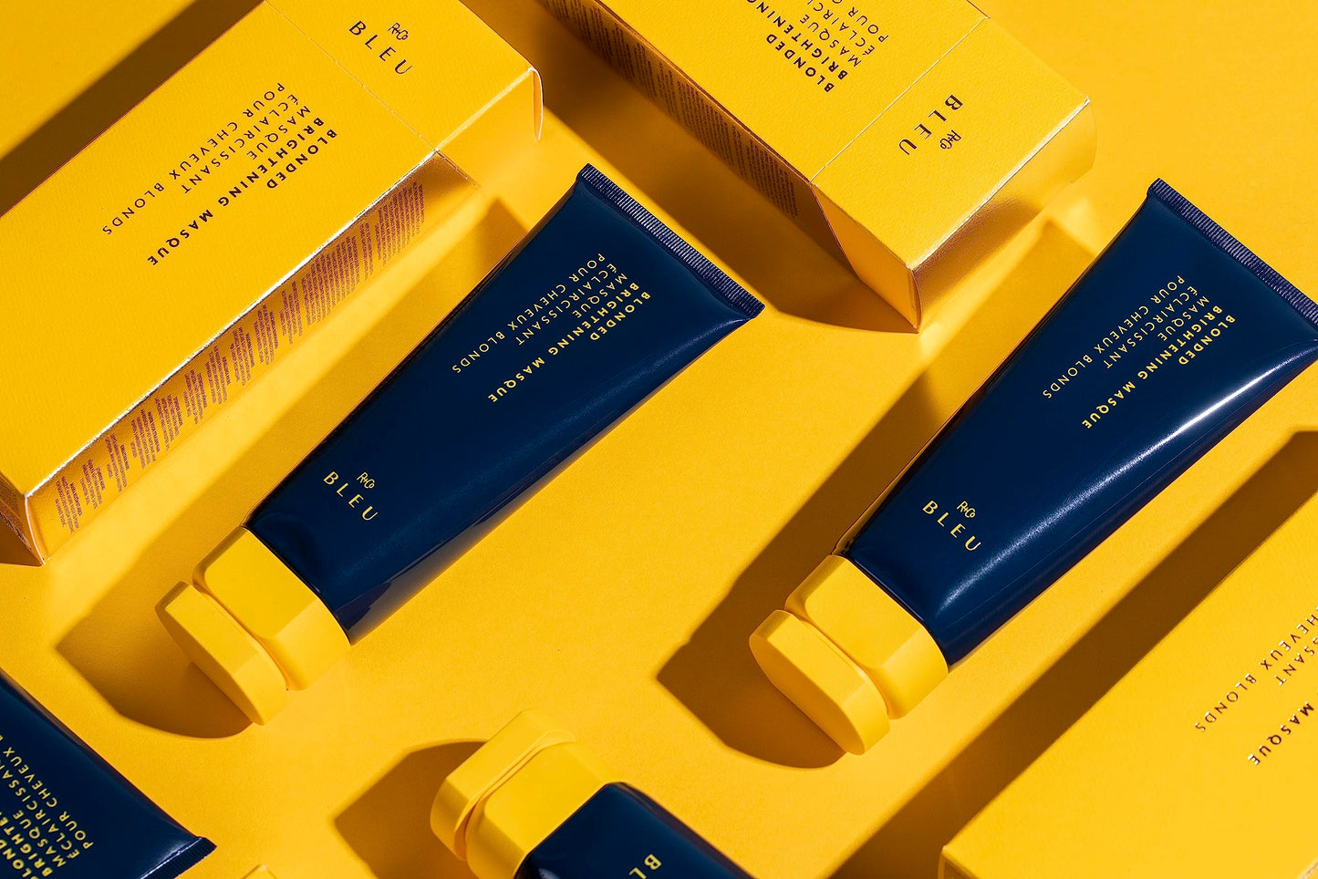 R+Co BLEU Blonded Brightening Masque - Repairs and Revives Dull, Yellowed Blondes, Hydrates, Neutralizes Yellow Undertones, Restores Shine, Adds