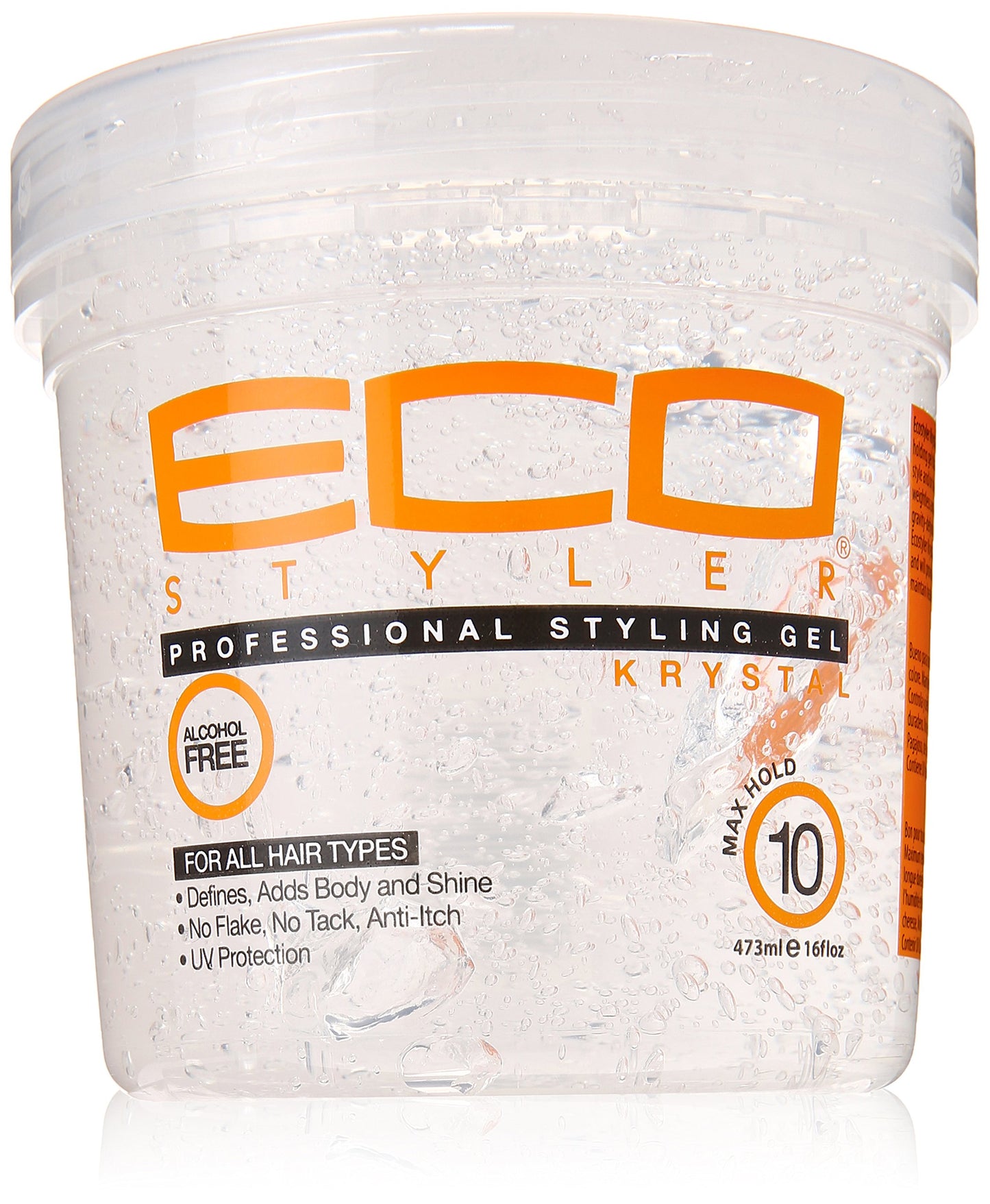 ECO Krystal Styling Gel, 16 Ounce