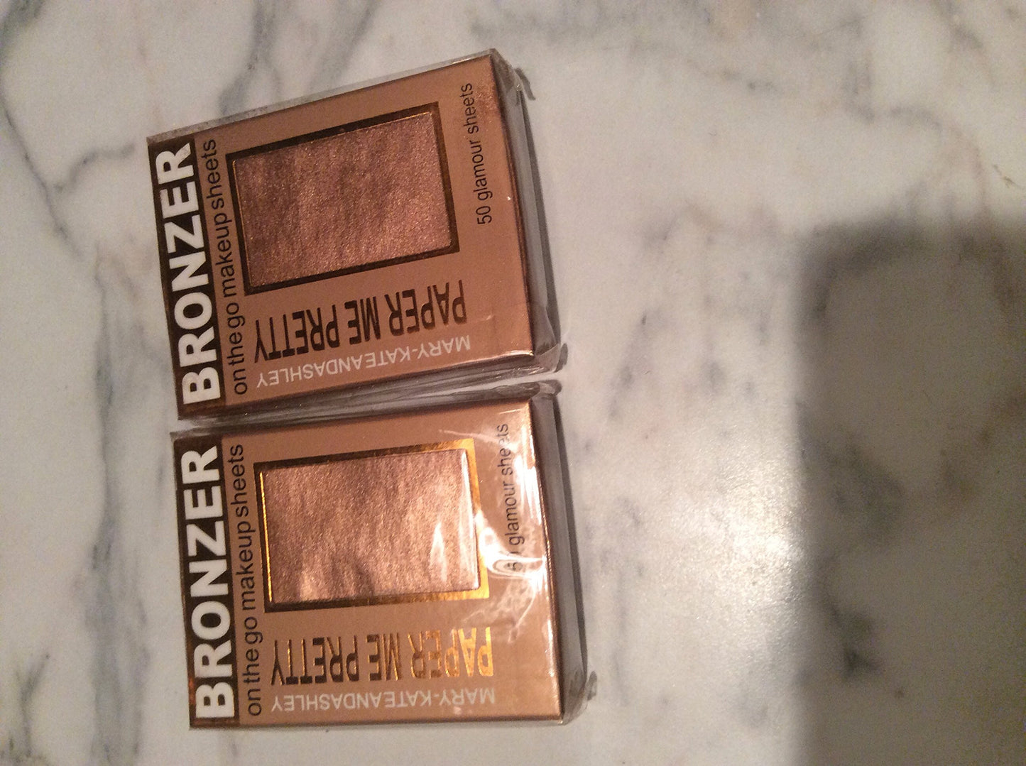 Pack of 2 Mary Kate and Ashley on the Go Bronzer Sheets Sunkissed