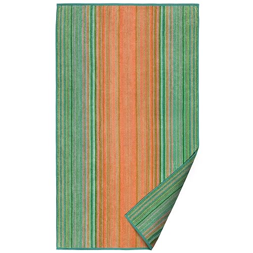 Softerry Luxury Large Beach Towel 40 x 70 in Hotel & Resort Quality 100% Soft Cotton - Eco Friendly - Pool Pattern Towel (Nomadic Salmon, One Towel)