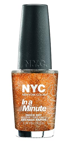 N.Y.C. New York Color In A Ny Color Minute Nail Polish, Fashion Queen, .66 Fluid Ounce Beauty & Personal Care NYC