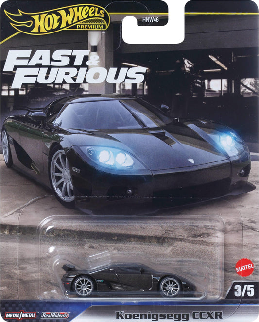 Hot Wheels Cars, Premium Fast & Furious 1:64 Scale Die-Cast Car for Collectors Inspired by Fast & Furious Movie Franchise