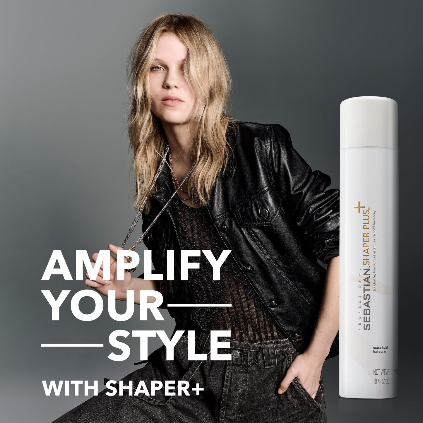 Sebastian Professional Shaper Plus Mini Hairspray, 80% VOC | Humidity Resistant, Original Extra Hold | Travel Size, 1.3 oz Beauty and Personal Care Professional Sebastian