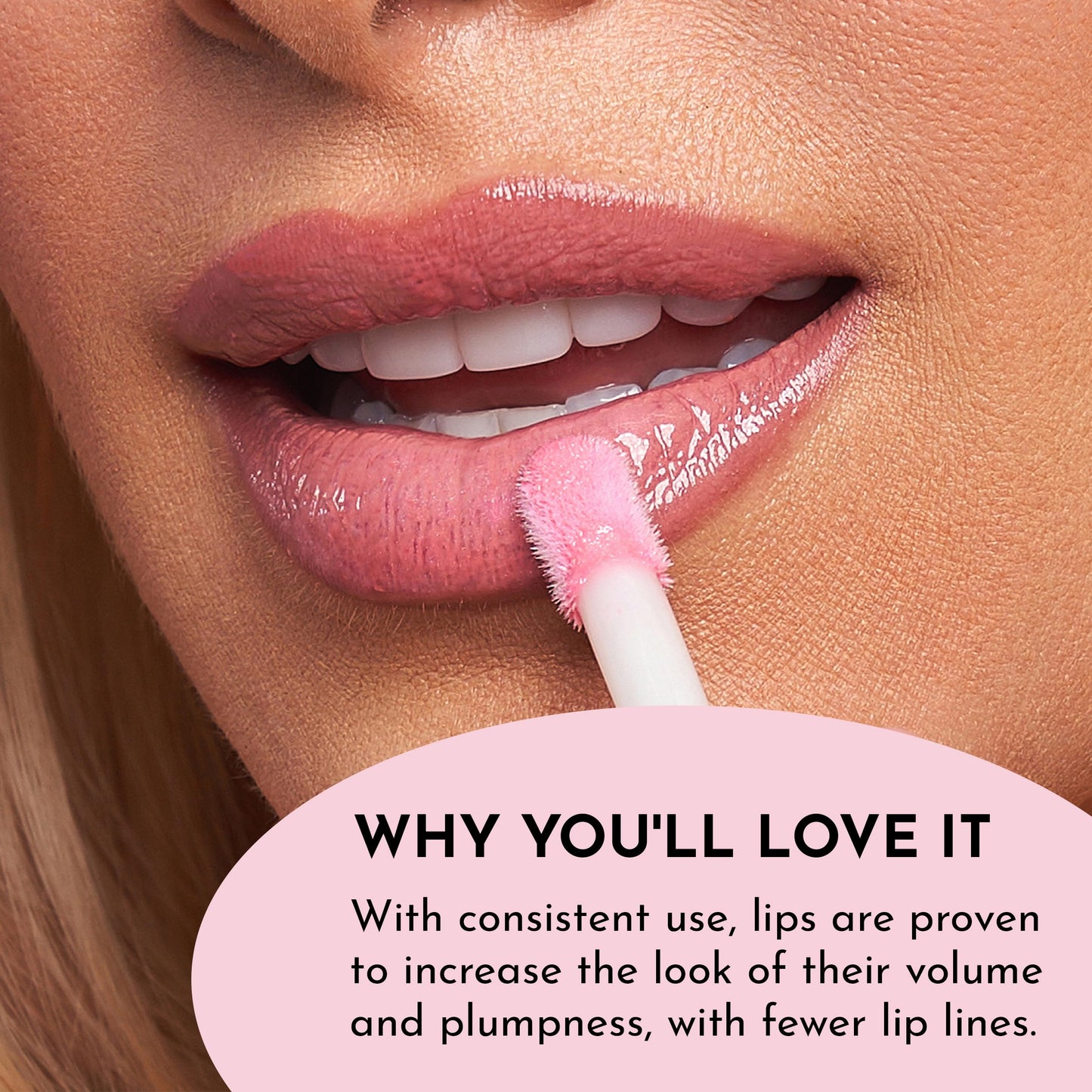 Lawless Forget the Filler Lip Plumping Line Smoothing Gloss - Daisy Girl - Premium Volumizing Lip Gloss with Natural Ingredients Designed to Plump