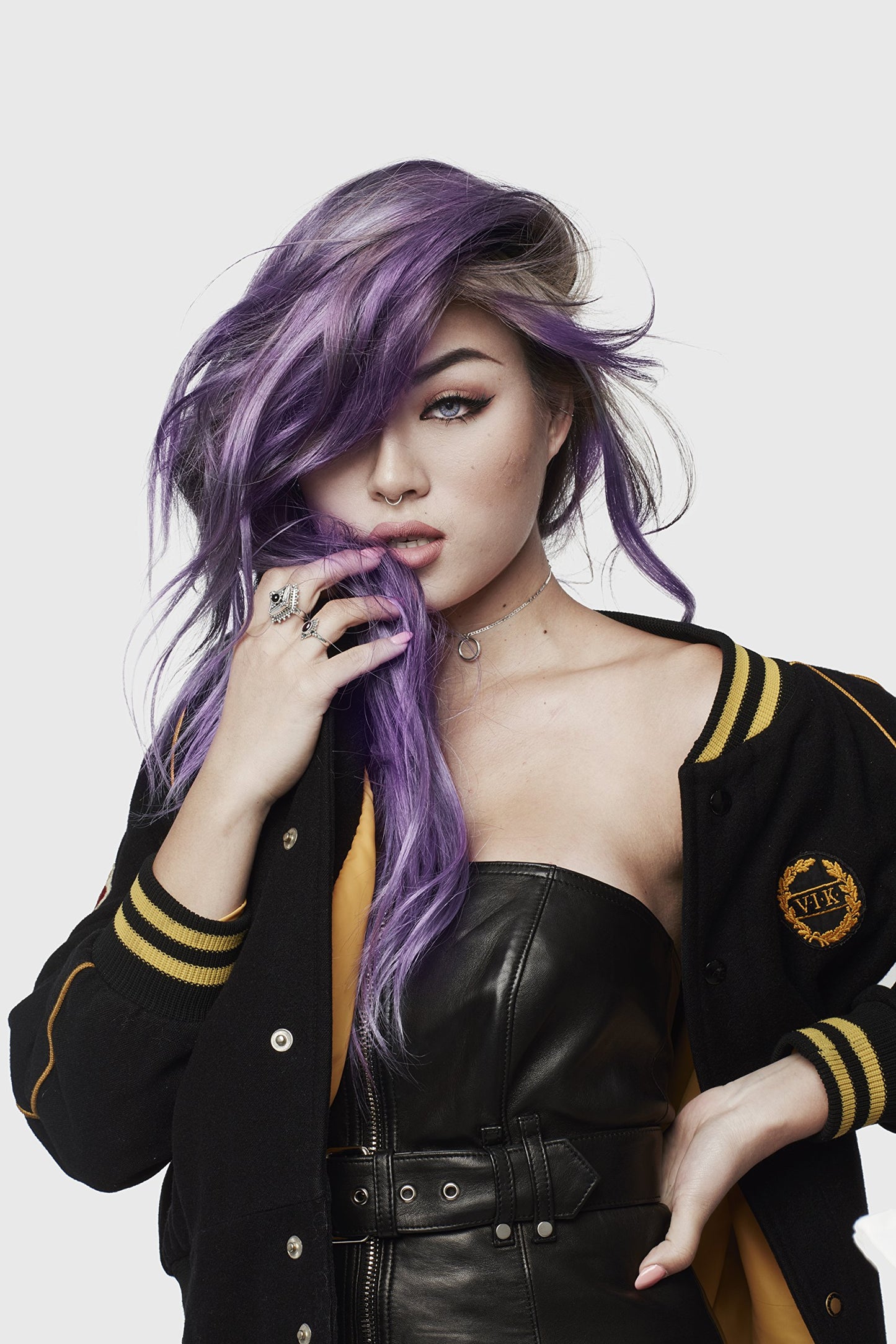 L'Oreal Paris Colorista Semi-Permanent for Light Blonde or Bleached Hair, #Purple