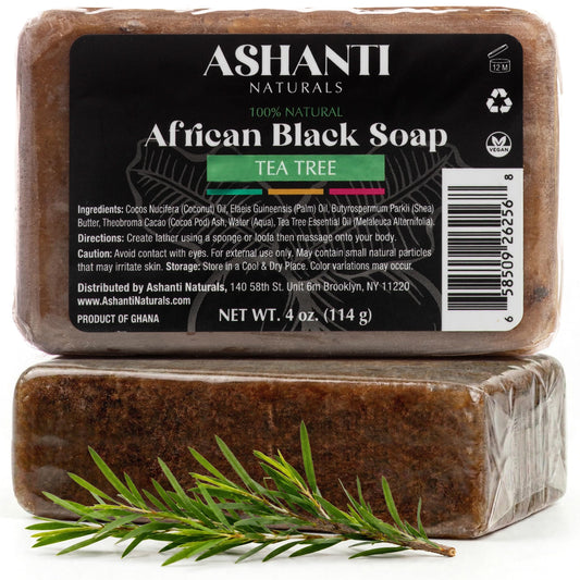 Ashanti Naturals100% African Black Soap Bars (Lemongrass)