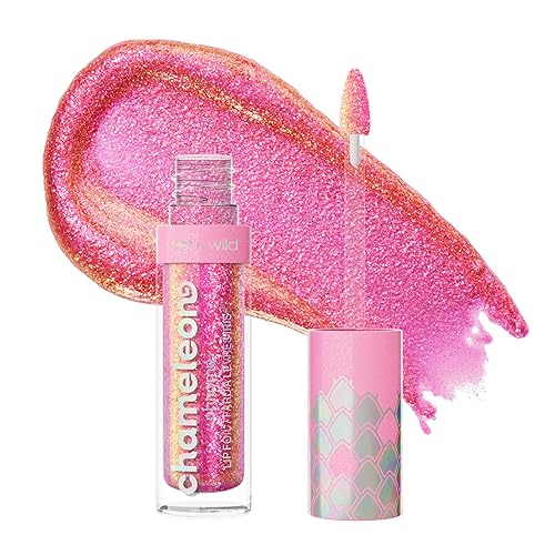 wet n wild Chameleon Chrome Lip Foil, Bold Light-Reflecting Pigments, Multidimensional Shine, Non-Sticky Smooth Formula,Vegan & Cruelty-Free - Halo's