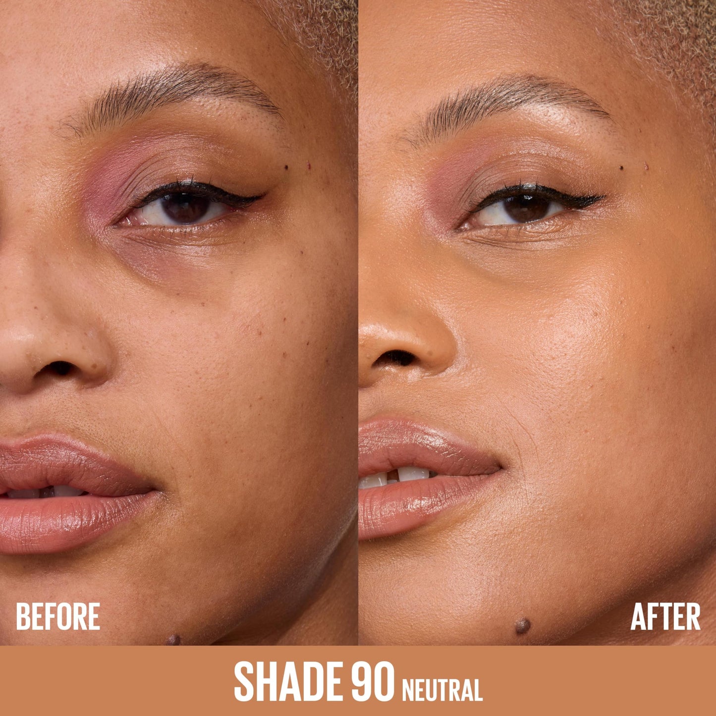 Maybelline Lifter Serum Concealer, Radiant Concealer with Full Coverage, Includes 2% Peptides + Caffeine to Hydrates & Brightens Under Eyes, 90, 1