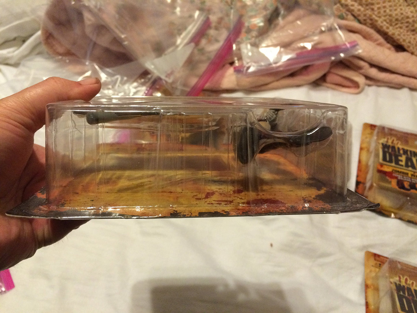 McFarlane Toys The Walking Dead TV Series 1 Exclusive Action Figure Deputy Rick Grimes Bloody Black White