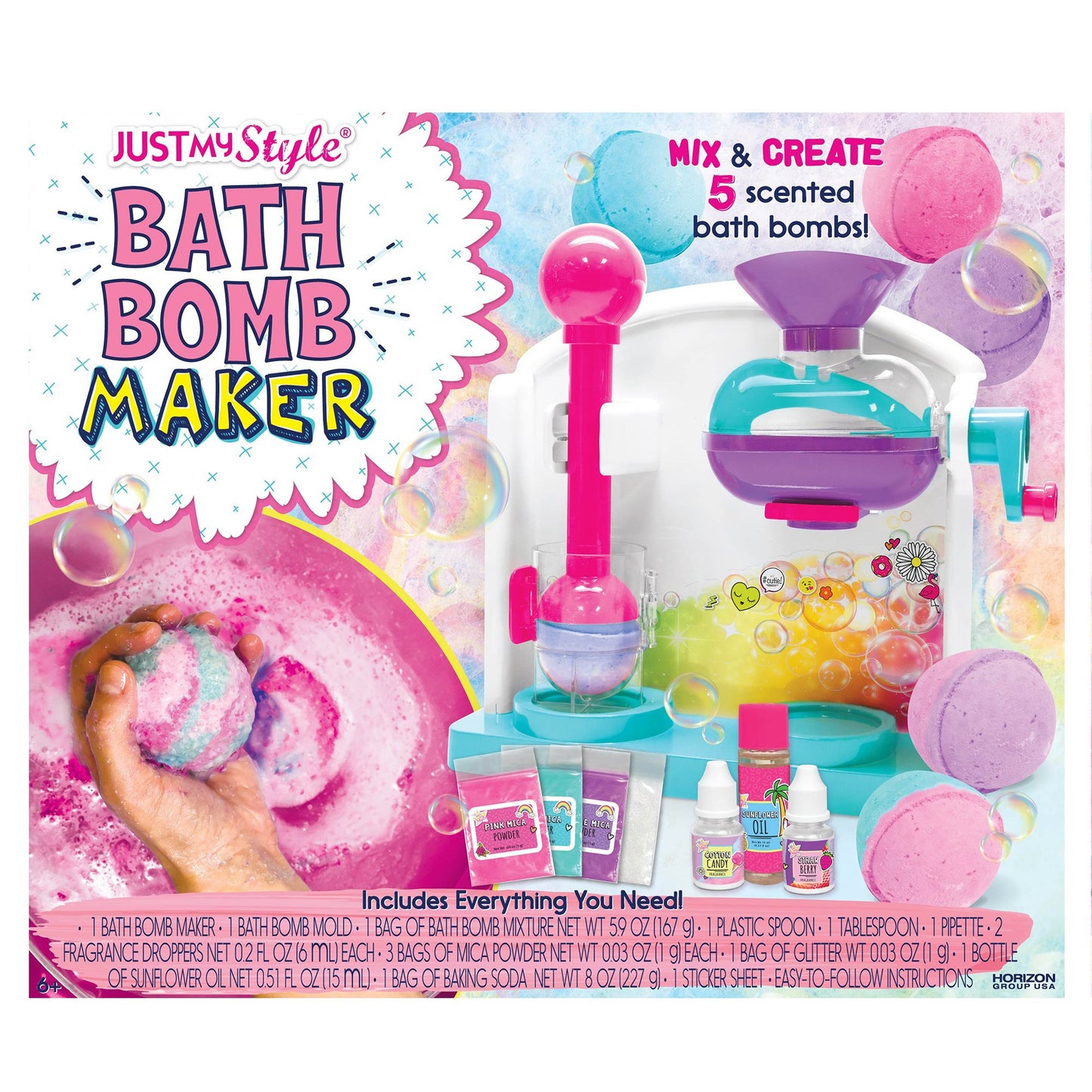 Just My Style Bath Bomb Maker by Horizon Group USA Beauty and Personal Care Just My Style