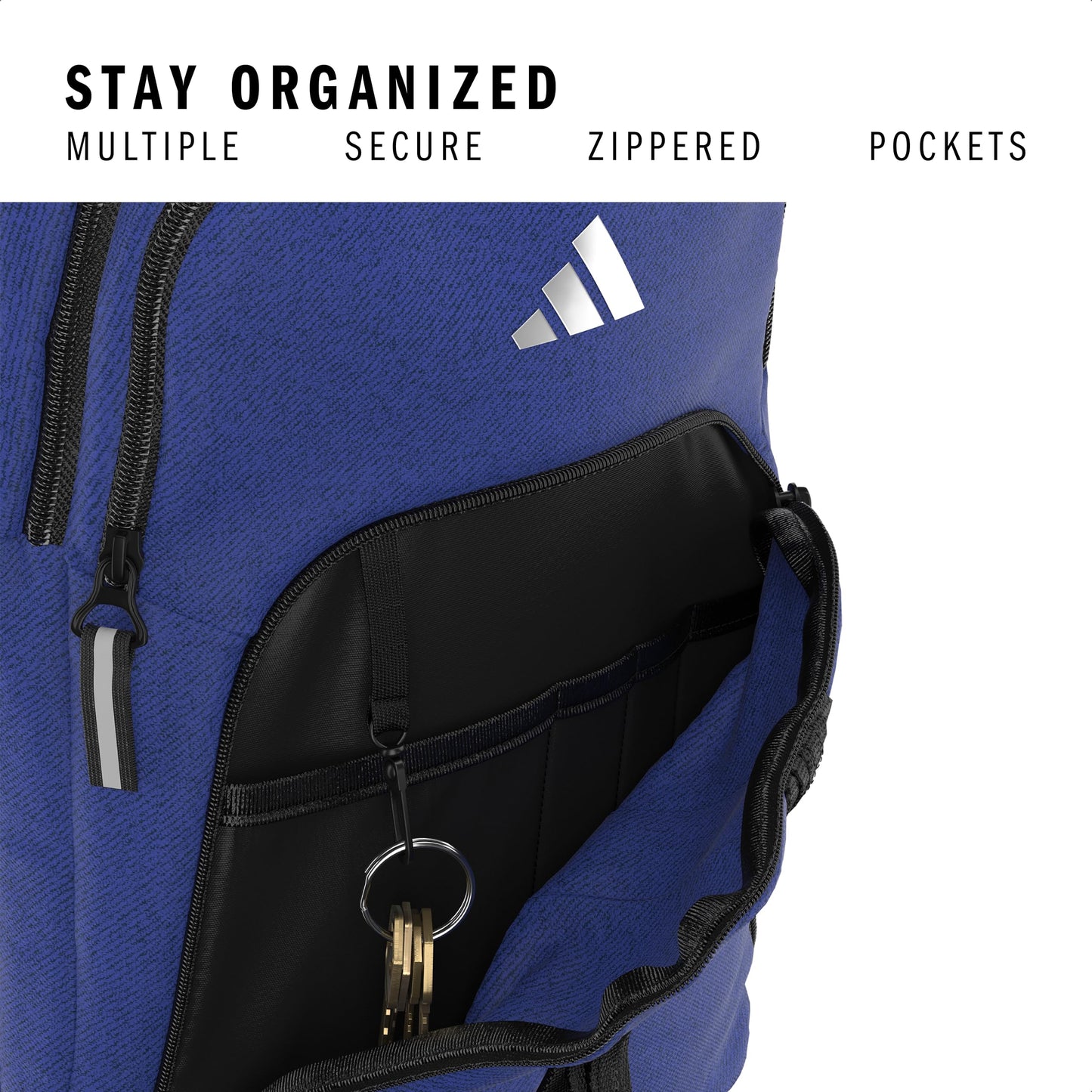 Primetime Large Backpack for women and men, big bag with laptop sleeve