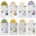 South Of France Natural Body Care Triple Milled Large 6OZ Bar Soap (Variety Pack 1, 8 Bars)