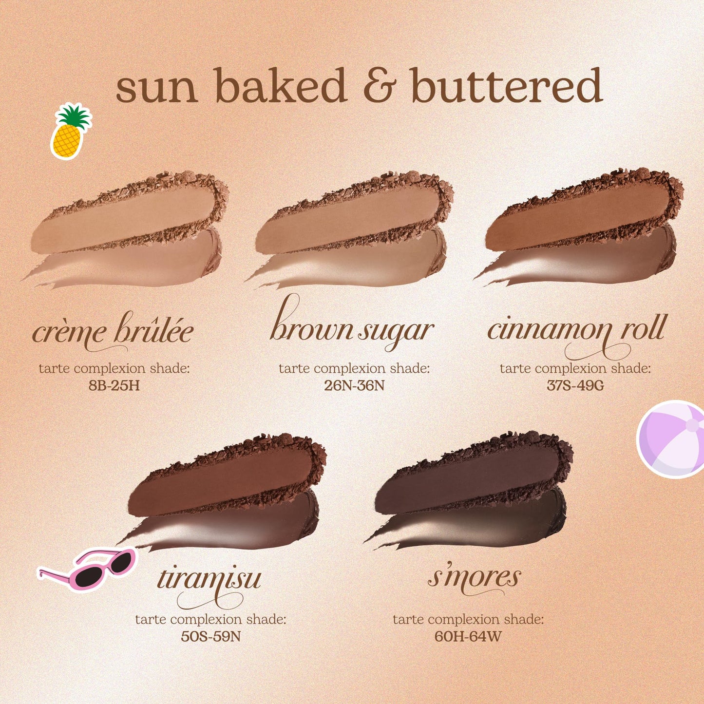tarte macaron sculpt & bronze duo - 2-in-1 Cream + Baked Powder Bronzer, Contour Powder Face Makeup, Peptides and Hyaluronic Acid Hydrates & Plumps
