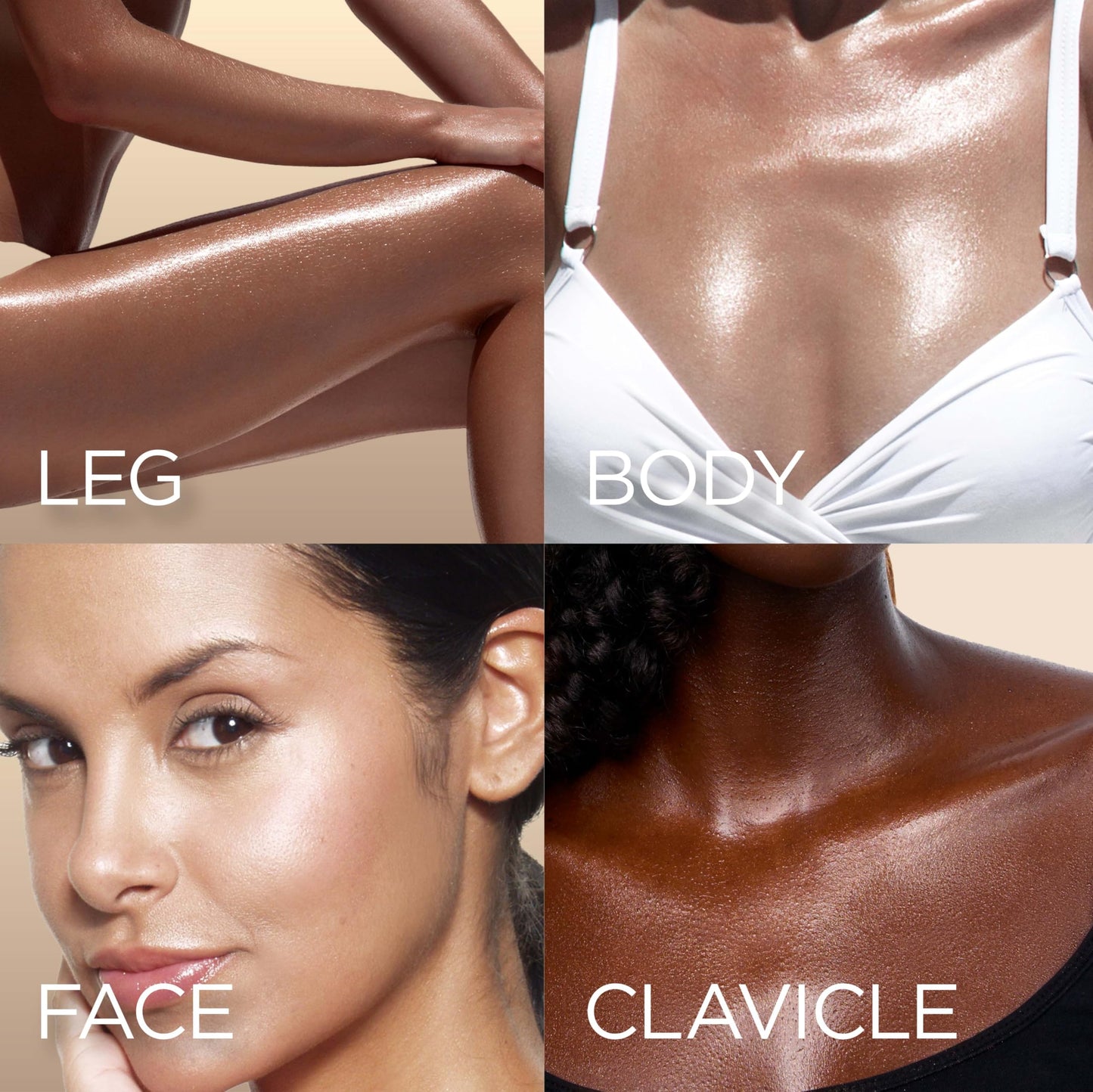 Absolute New York - Silk Glow Shimmer Mist Glow, Radiant, Shimmer Body & Face & Hair, Shea Butter, Coconut Oil, Vitamin E (SBGS04 Rose Gold Oil Gel