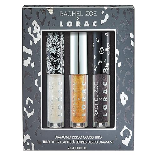 LORAC RACHEL ZOE X LORAC Diamond Disco Gloss Trio Kit,3 count(Pack of 1)