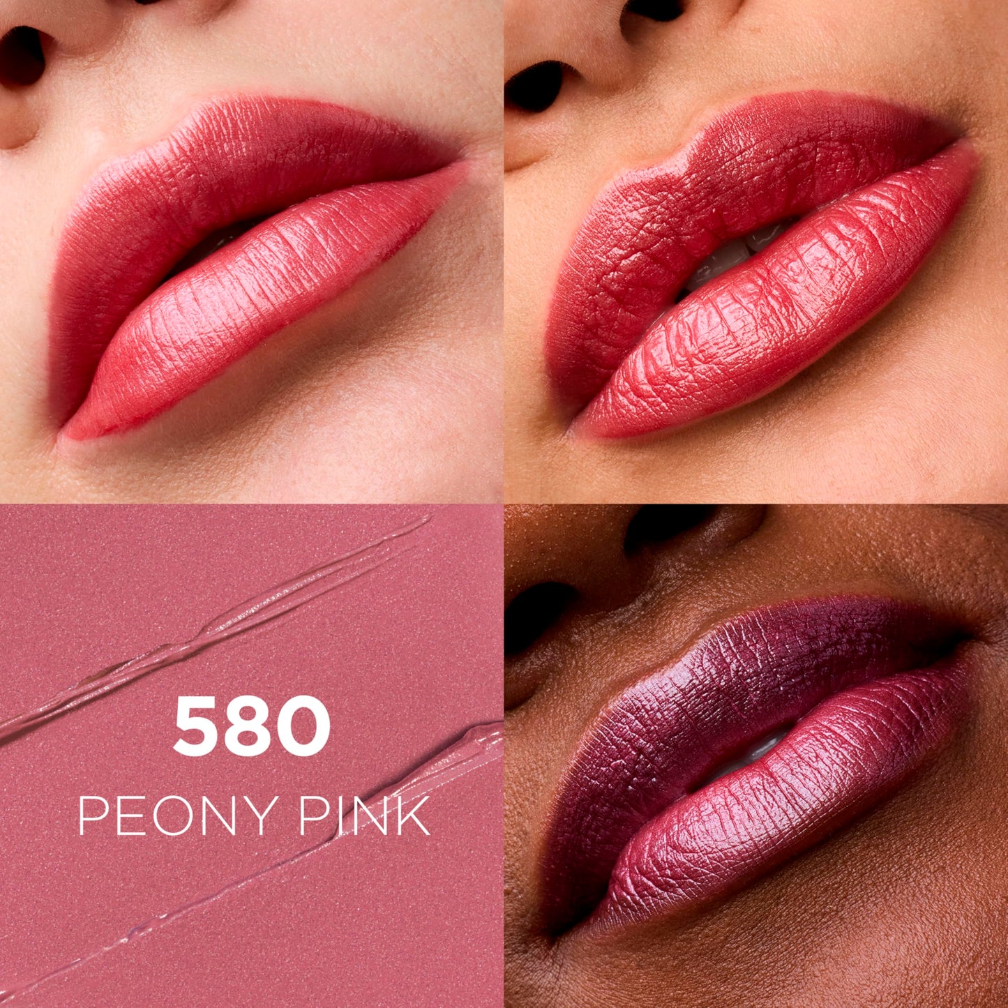 L'Oréal Paris Colour Riche Lipstick, Peony Pink, 0.13 oz.