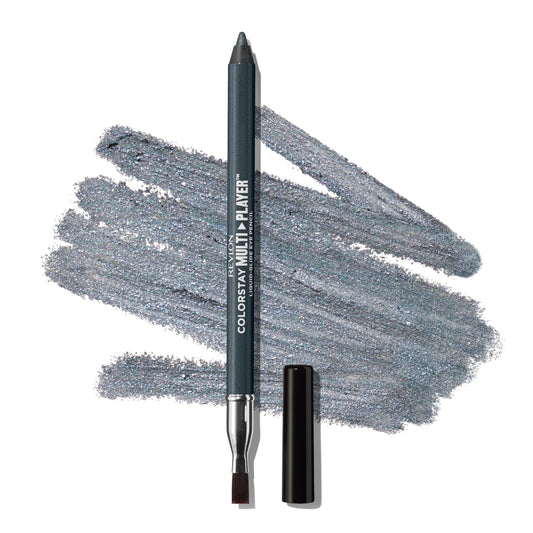 REVLON ColorStay Multiplayer Liquid-Glide Eye Pencil, Multi-Use Makeup With Blending Brush, Blends Then Sets, Creamy Texture, Waterproof
