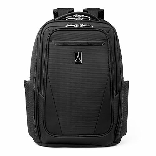 Travelpro Maxlite Lightweight Laptop Backpack, Fits 15" Laptop & 11" Tablet, Water-Resistant, 18-Inch - Black