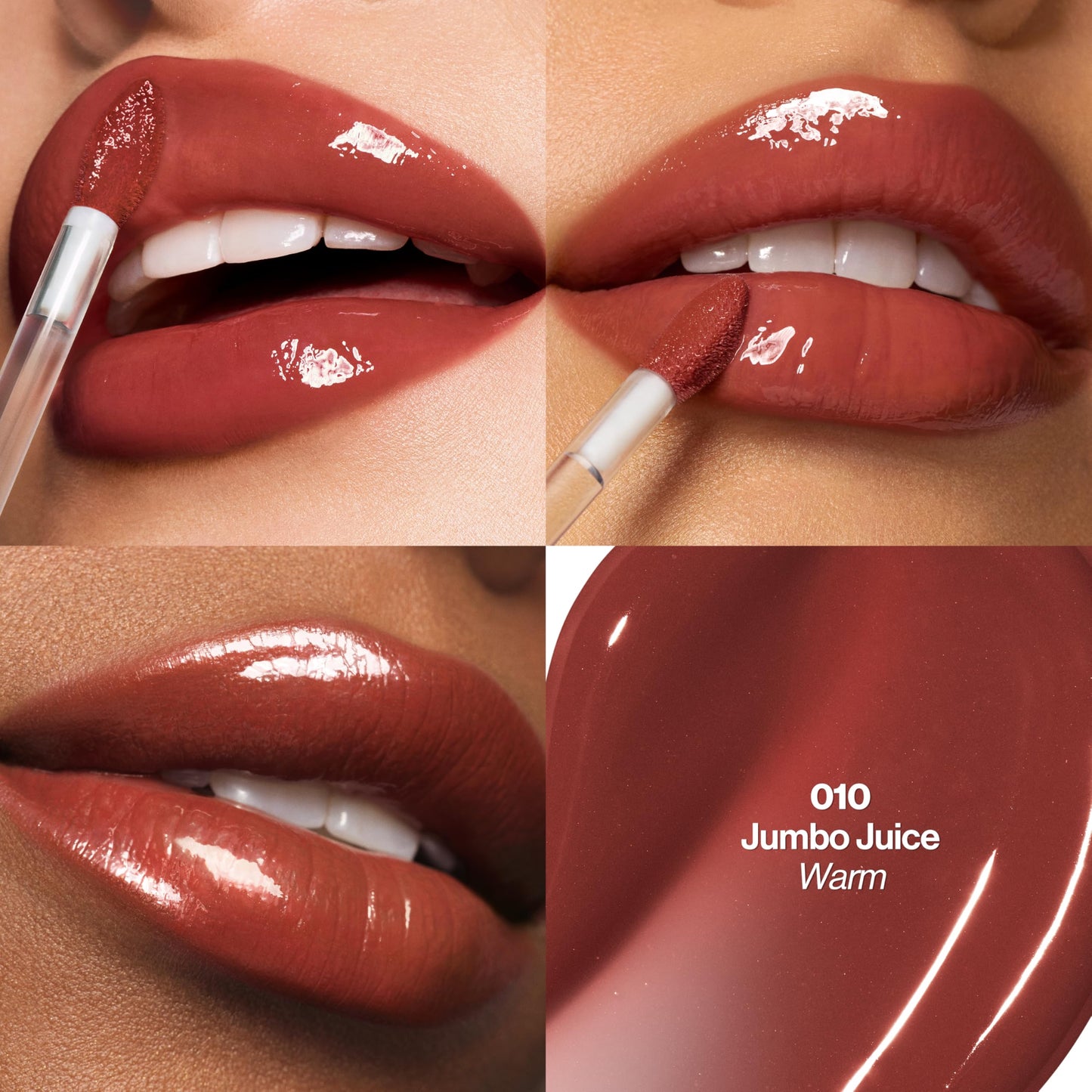 REVLON PhotoReady Instant Plump Serum, Plumping Gloss, Hydrating, Non-Sticky & High Shine Finish, 010 Jumbo Juice, 0.25 fl oz