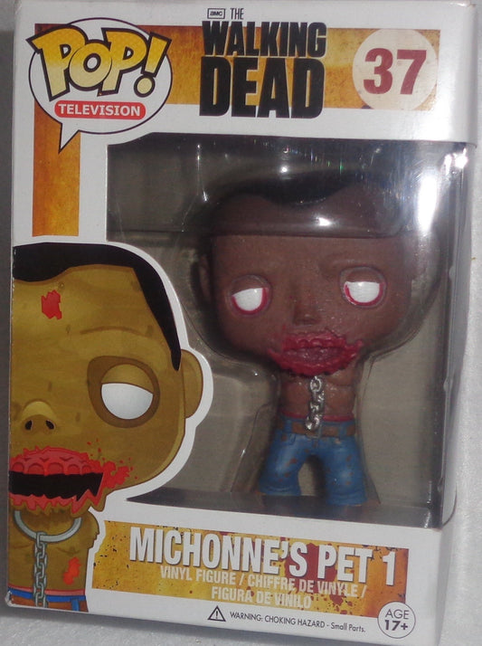 [UK Import] Walking Dead Michonne Pet Zombie Pop! Vinyl Figure - Pet Walker 1